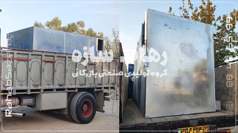 منبع فلزی 2000 لیتری